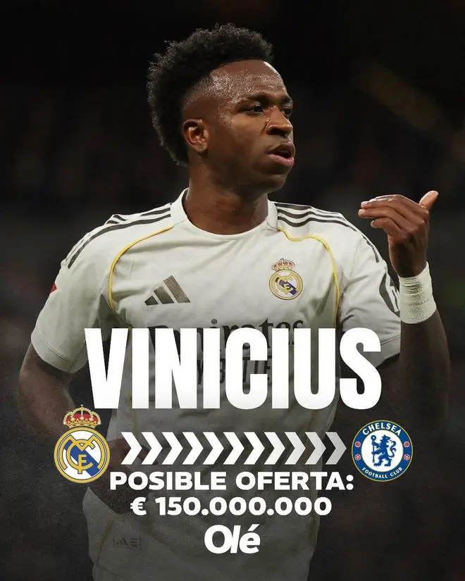 1.35亿镑！曝切尔西求购维尼修斯 ！后者18场0球遭皇马球迷狂嘘...|马雷斯卡|基利安·姆巴佩|维尼修斯转会|皇家马德里|亿元转会_新浪体育_新浪新闻